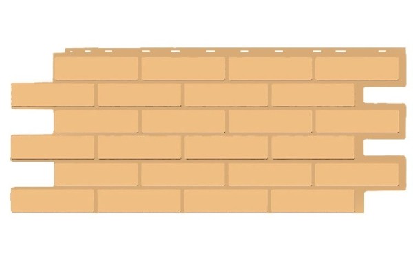 Фасадная панель T-Siding Кирпич Модерн Эко Крем купить в Печоре