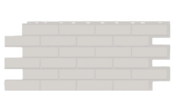 Фасадная панель T-Siding Кирпич Модерн Эко Уайт купить в Печоре