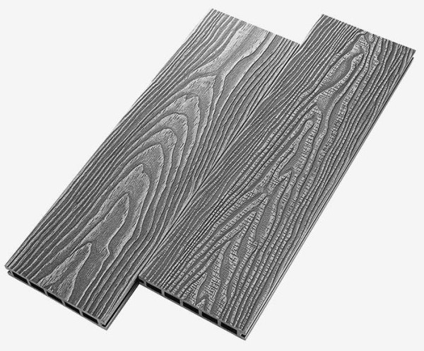 Террасная доска из ДПК RusDecking Unodeck Vintage - Серый купить в Печоре