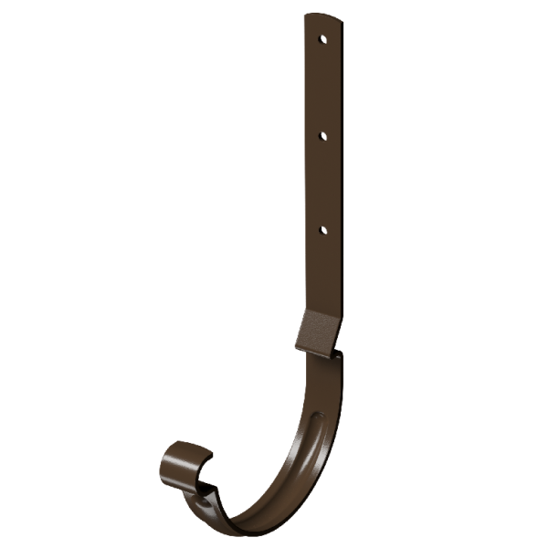Карнизный крюк длинный D125 Döcke STAL PREMIUM Каштан, (RAL 8017) купить в Печоре