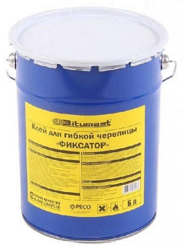 Клей для гибкой черепицы BITUMAST 5 л купить в Печоре