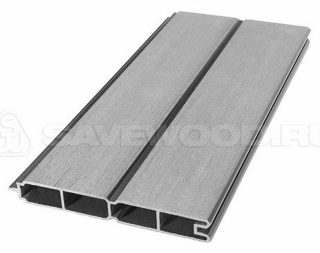Заборный профиль из ДПК Savewood SW Agger матовый пепельный купить в Печоре