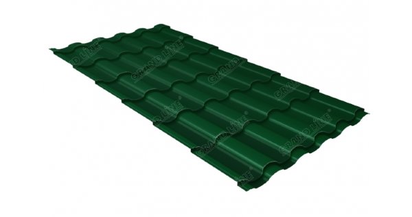 Металлочерепица кредо 0,45 Drap RAL 6005 зеленый мох купить в Печоре
